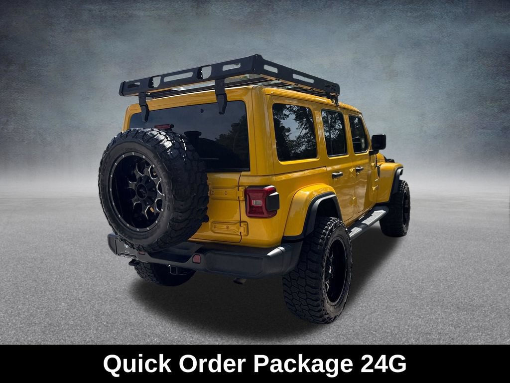 Used 2019 Jeep Wrangler Unlimited Sahara w/ Uconnect 4C Nav & Sound Group AWD/4WD image 6