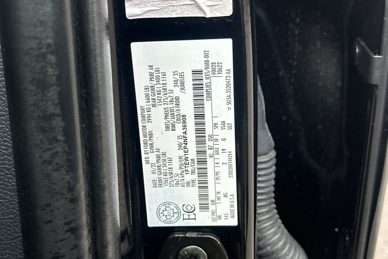 Certified 2022 Ford F150 XLT w/ Equipment Group 302A High AWD/4WD image 28