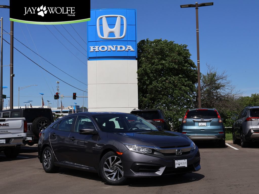 Certified 2018 Honda Civic EX image 1