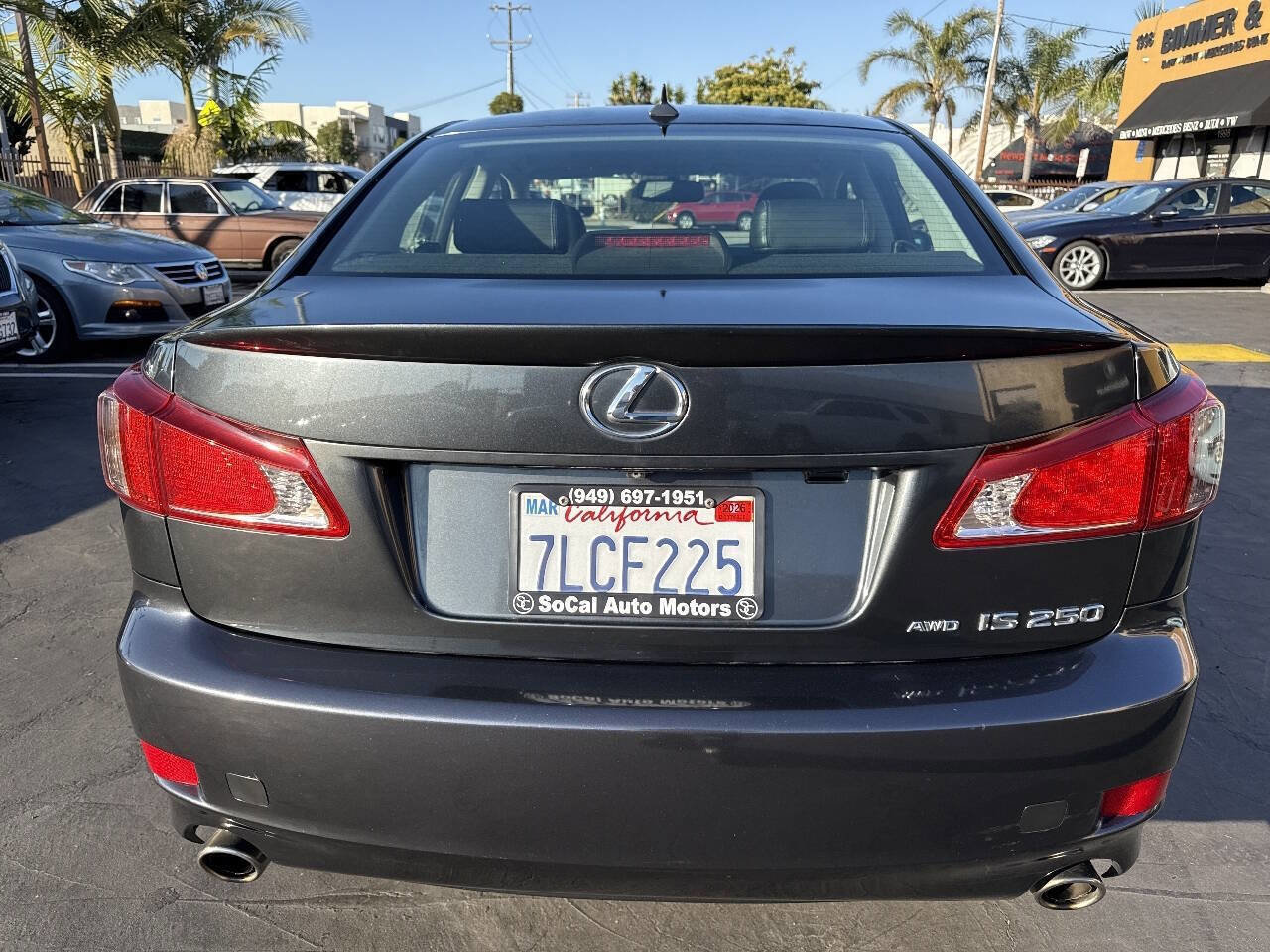 Used 2011 Lexus IS 250 Base AWD 4dr Sedan image 4