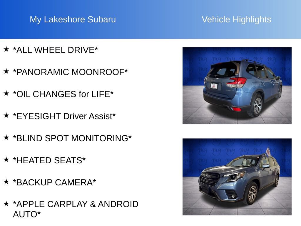 Certified 2024 Subaru Forester Premium AWD/4WD image 6