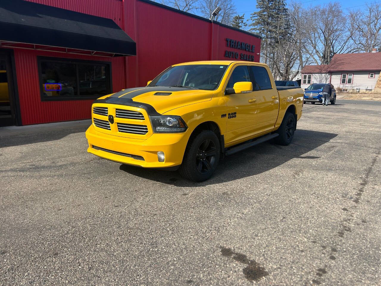 Used 2016 RAM 1500 Sport w/ Stinger Yellow Sport Package AWD/4WD image 2