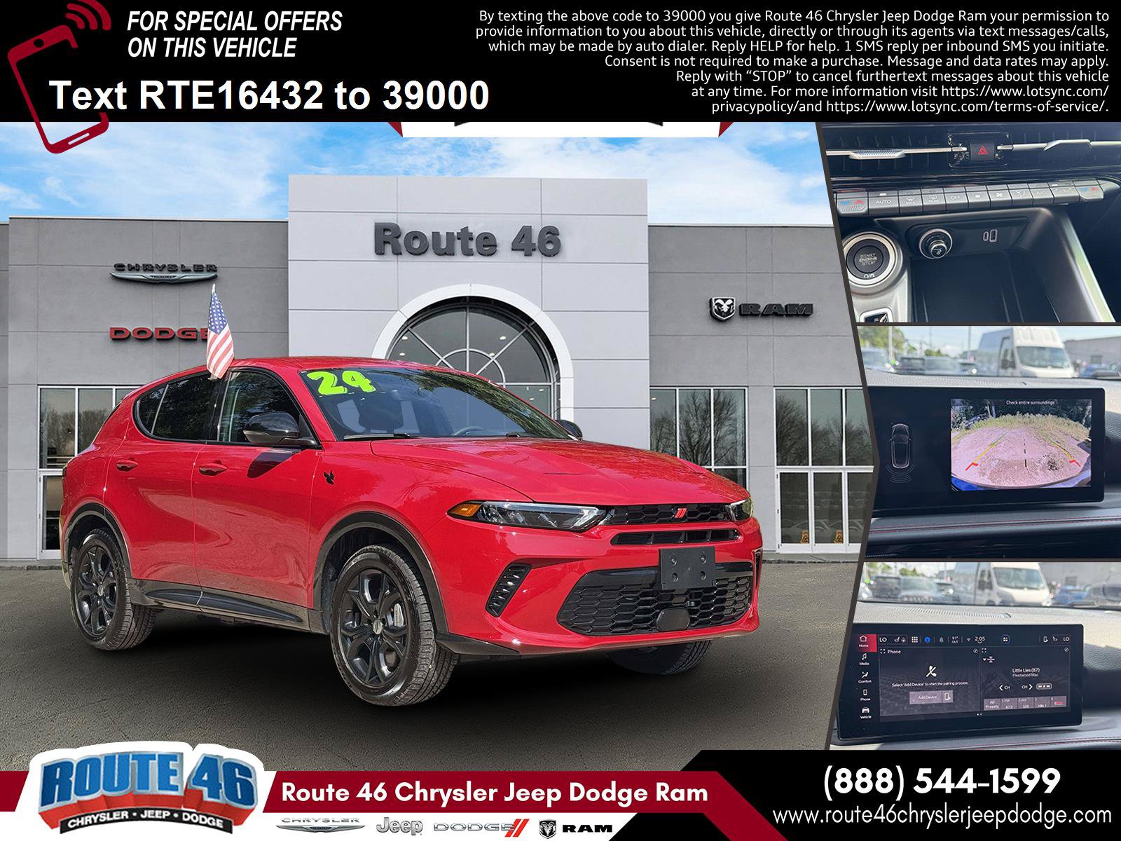 Used 2024 Dodge Hornet R/T w/ R/T Blacktop Package AWD/4WD image 1