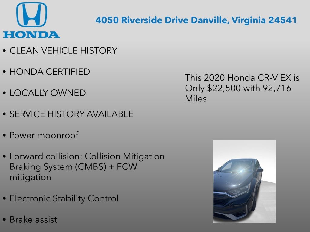 Used 2020 Honda CR-V EX image 7