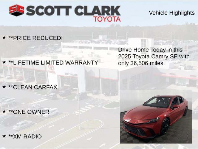 Used 2025 Toyota Camry SE FWD image 12