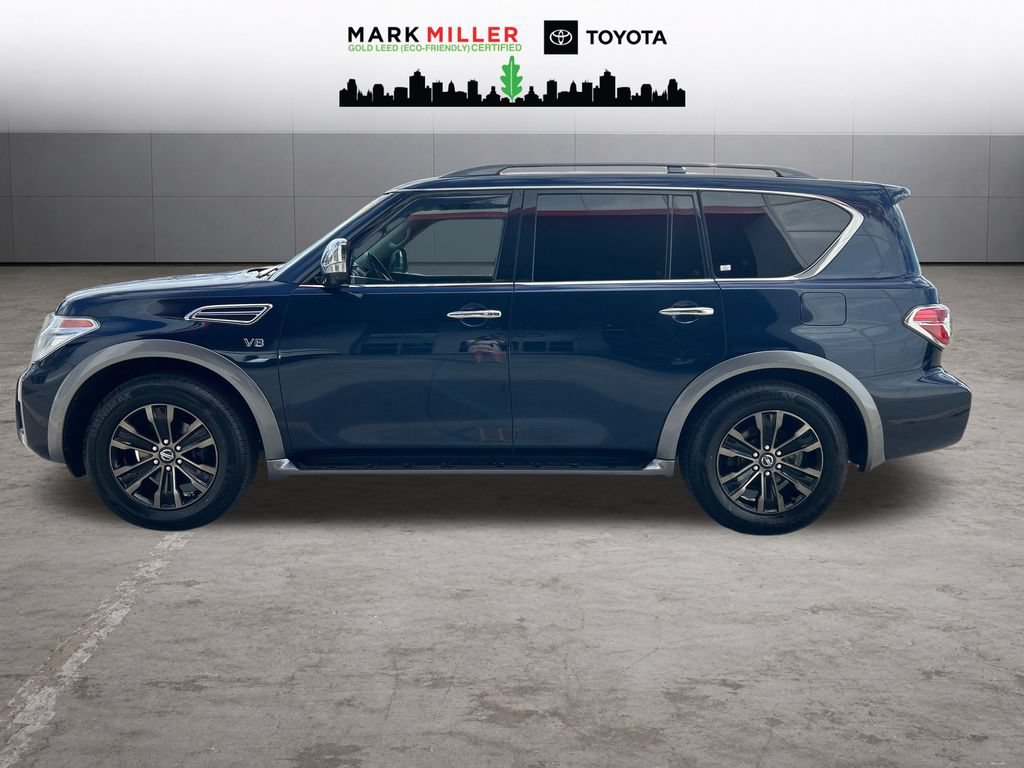 Used 2017 Nissan Armada Platinum w/ Captain Seat Package AWD/4WD image 2