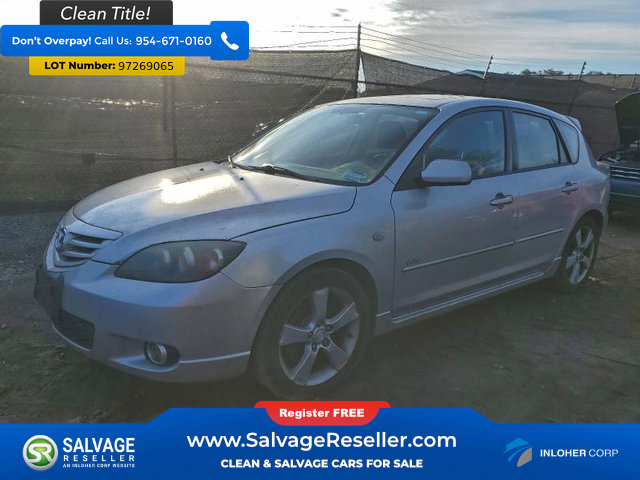Used 2005 MAZDA MAZDA3 s w/ Moonroof & 6-CD Pkg image 1
