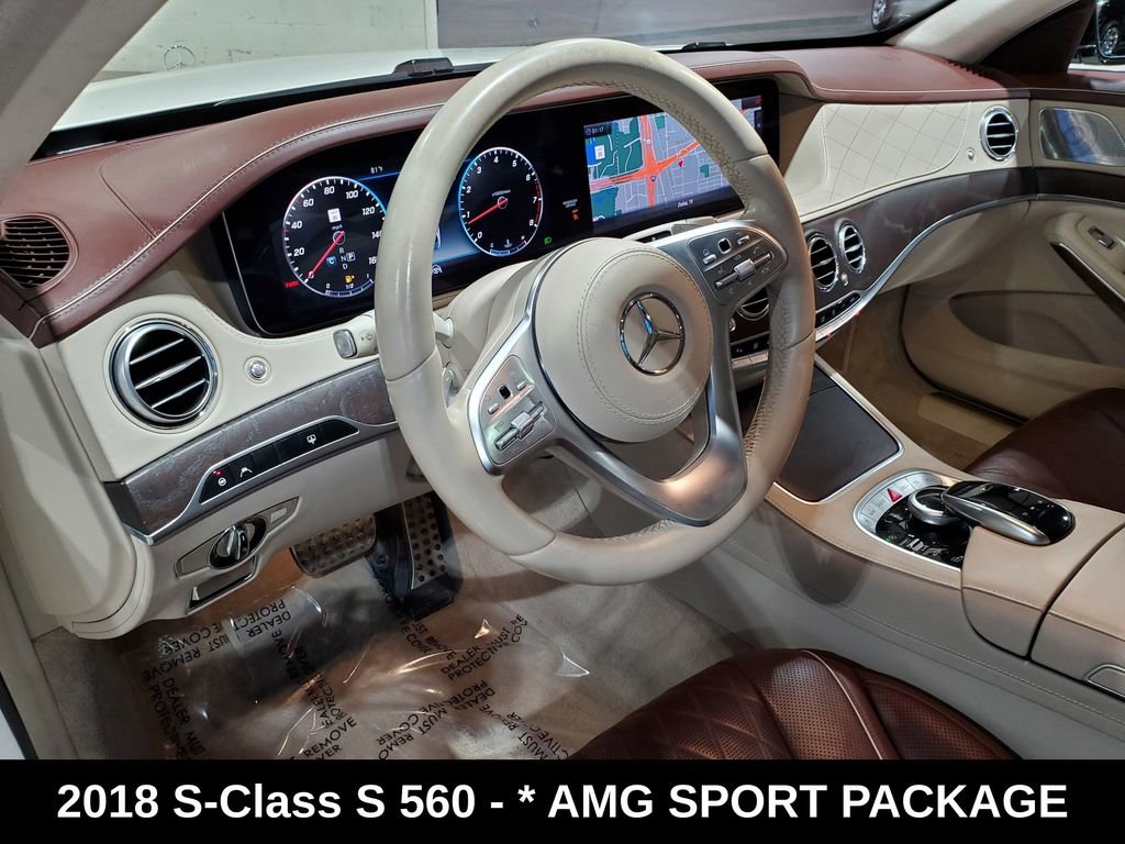 Used 2018 Mercedes-Benz S 560 4MATIC Sedan image 7