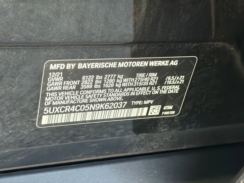 Used 2022 BMW X5 sDrive40i w/ Premium Package RWD image 35