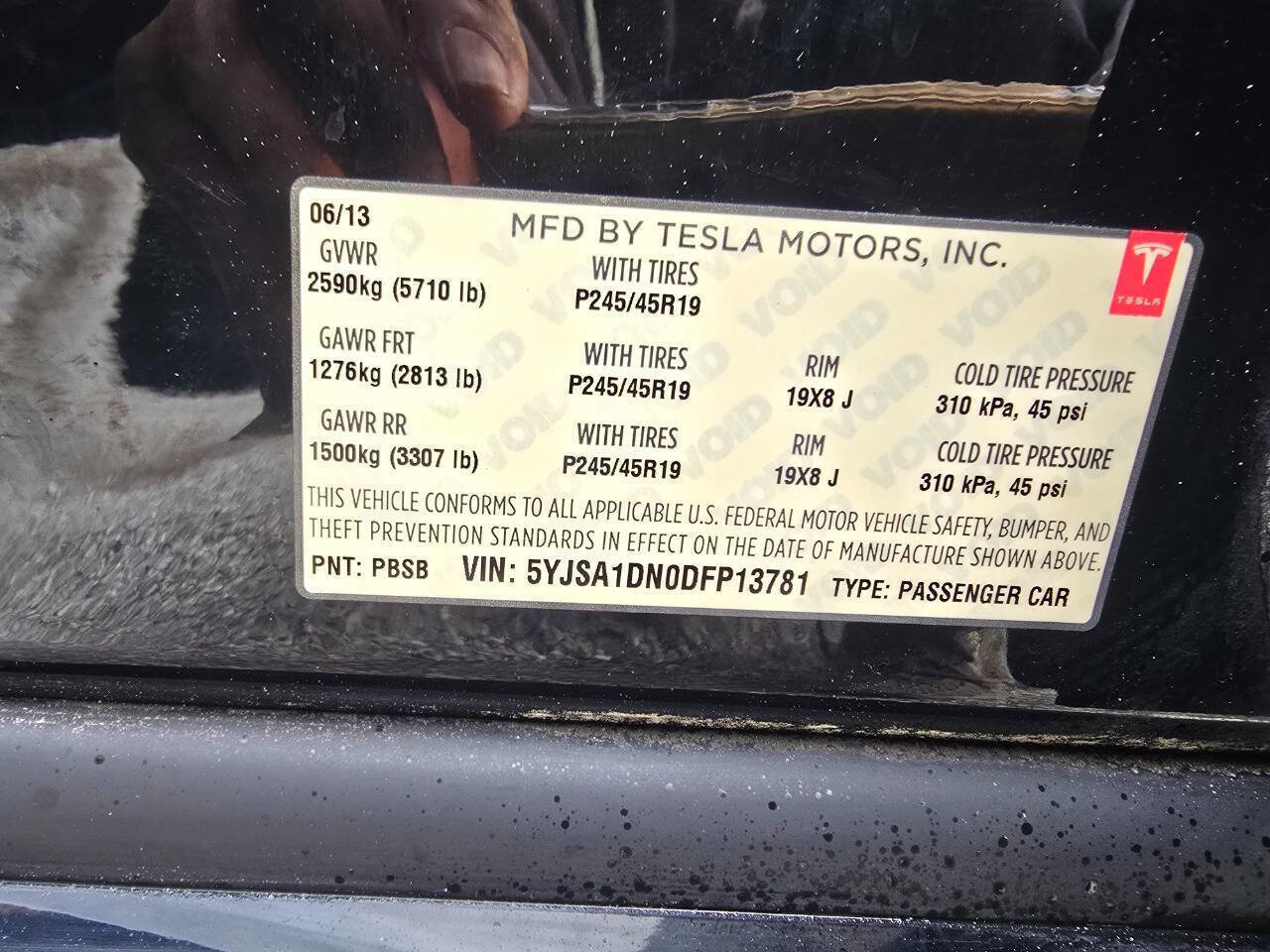 Used 2013 Tesla Model S Base 4dr Liftback (85 kWh) image 34