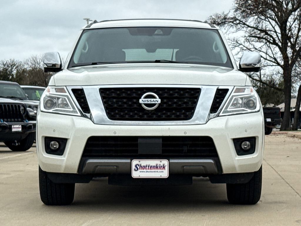 Used 2020 Nissan Armada Platinum w/ Captain's Chairs Package RWD video 2