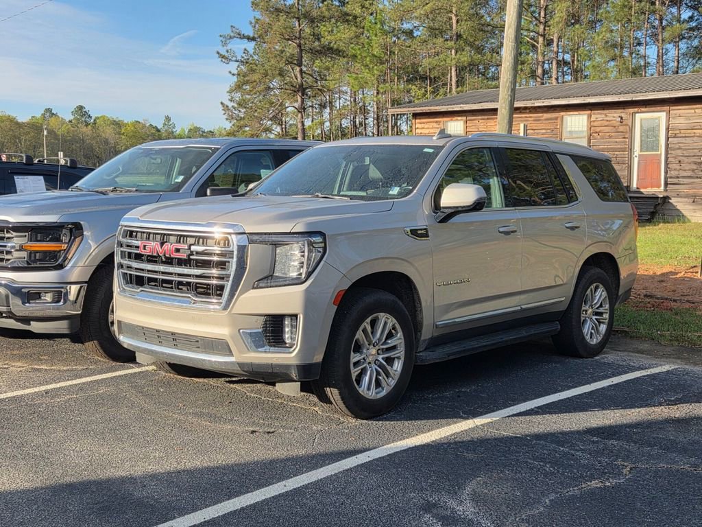 Used 2022 GMC Yukon SLT w/ SLT Luxury Package RWD image 5