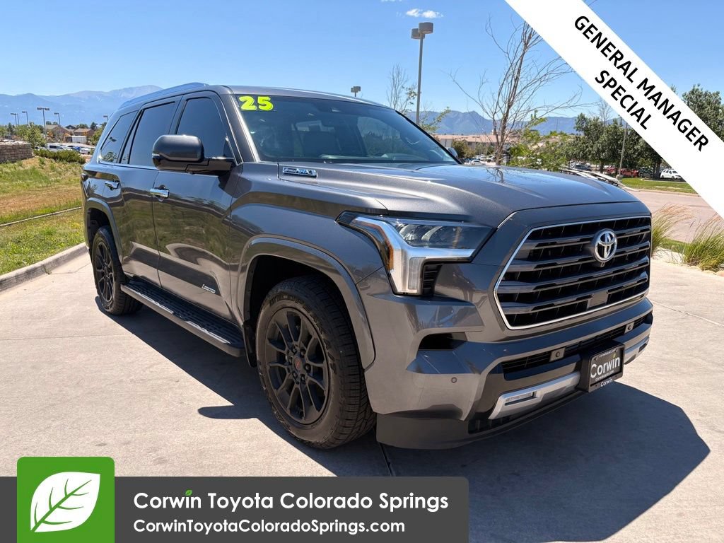 Used 2025 Toyota Sequoia Limited AWD/4WD 360° Tour
