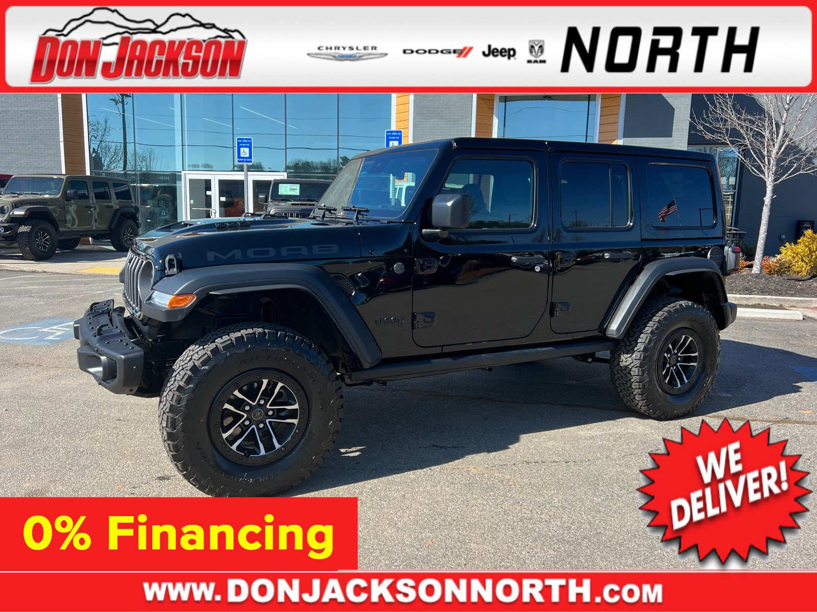 New 2026 Jeep Wrangler Unlimited Rubicon 392 w/ Quick Order Package 27X Moab AWD/4WD image 1