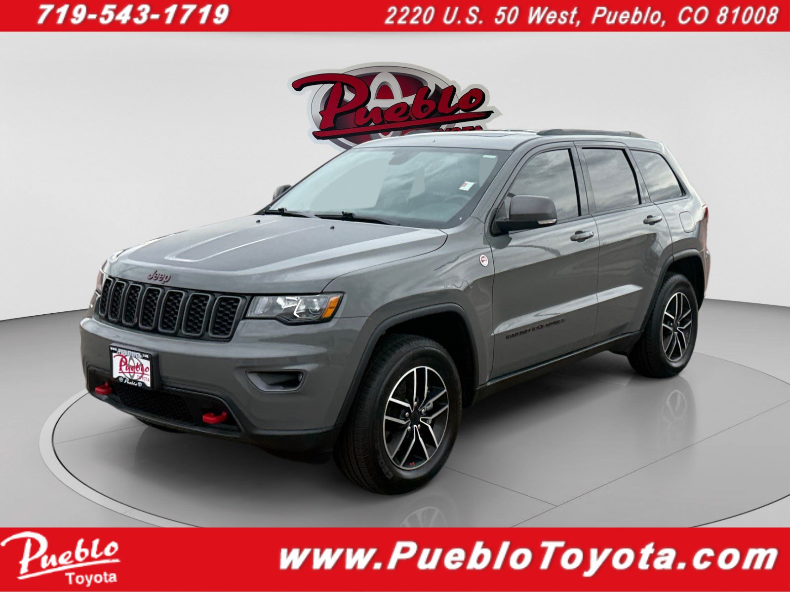 Used 2021 Jeep Grand Cherokee Trailhawk AWD/4WD image 1