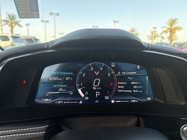 Used 2023 Chevrolet Corvette Stingray Premium Conv w/ Z51 Performance Package RWD image 12