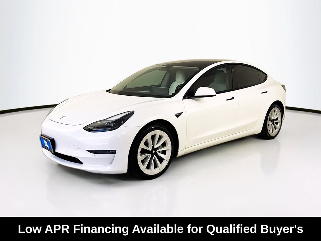 Used 2021 Tesla Model 3 Long Range AWD/4WD image 3