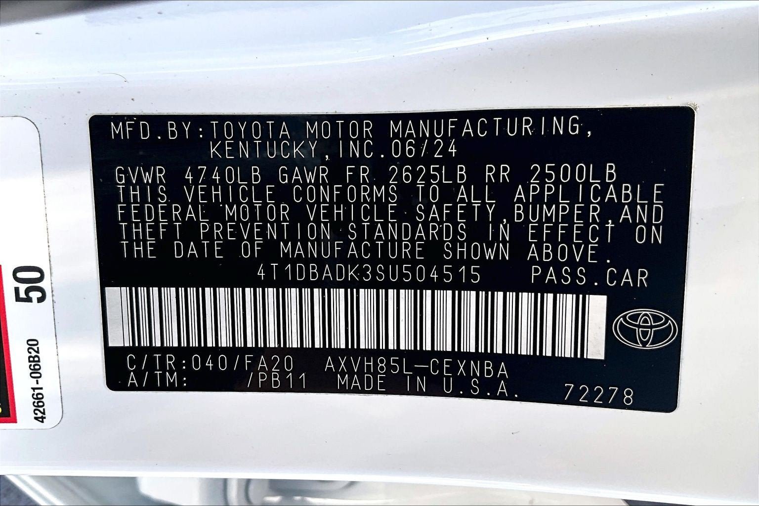 Used 2025 Toyota Camry LE w/ Convenience Package AWD/4WD image 29