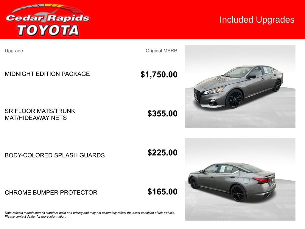 Used 2022 Nissan Altima 2.5 SR w/ Midnight Edition Package image 6