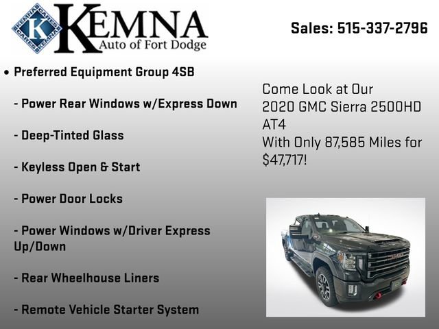 Used 2020 GMC Sierra 2500 AT4 w/ AT4 Premium Package image 13