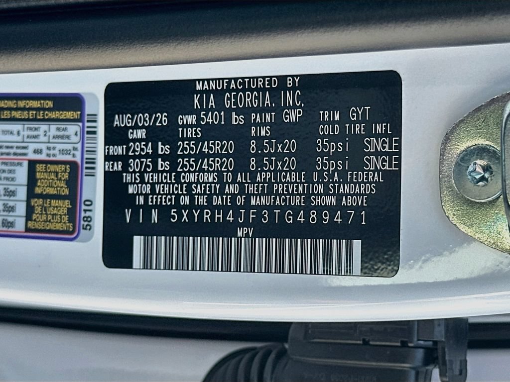 New 2026 Kia Sorento EX w/ EX Premium Package FWD image 34