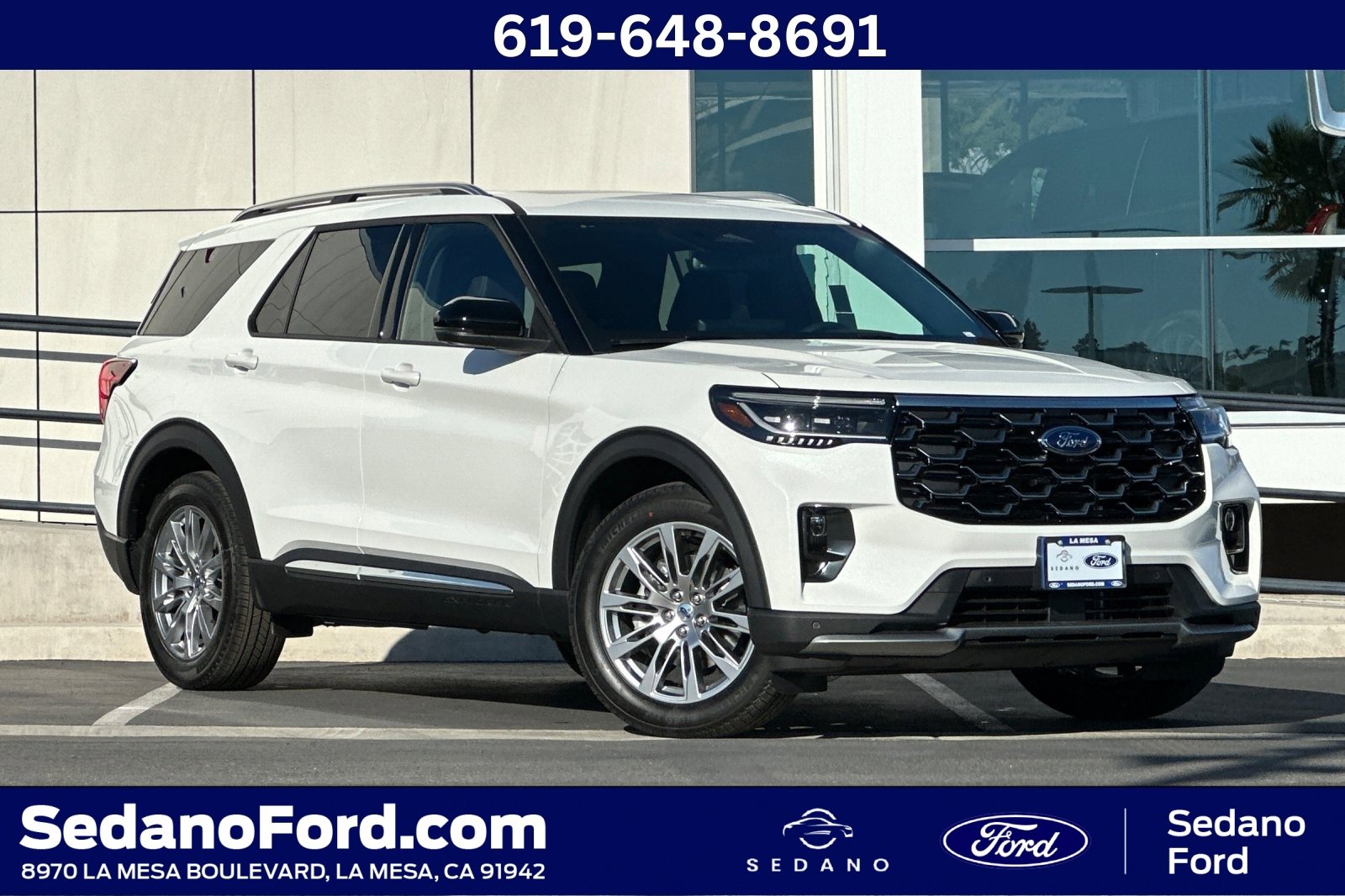 New 2026 Ford Explorer Platinum