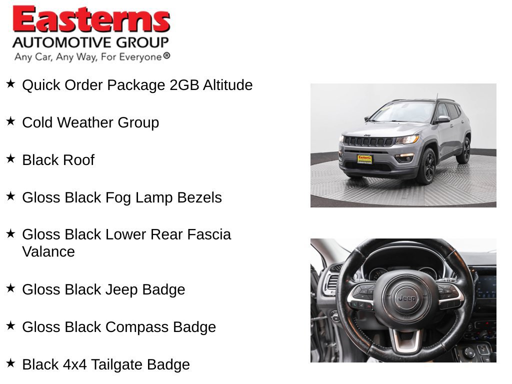 Used 2020 Jeep Compass Latitude AWD/4WD image 13