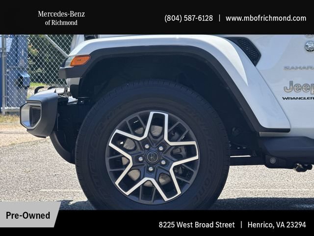 Used 2024 Jeep Wrangler Unlimited Sahara w/ Technology Group AWD/4WD image 11