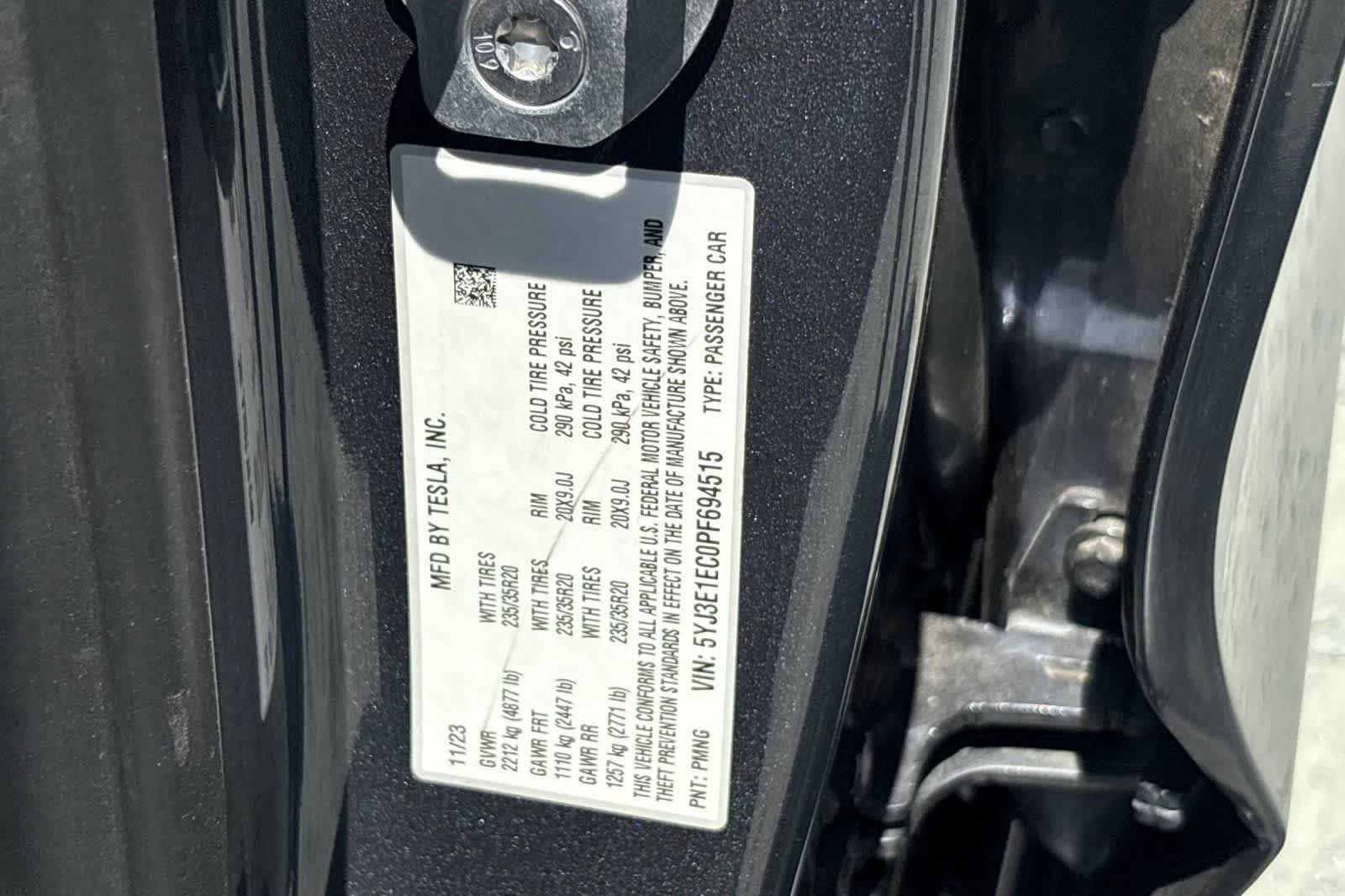 Used 2023 Tesla Model 3 Performance AWD/4WD image 24