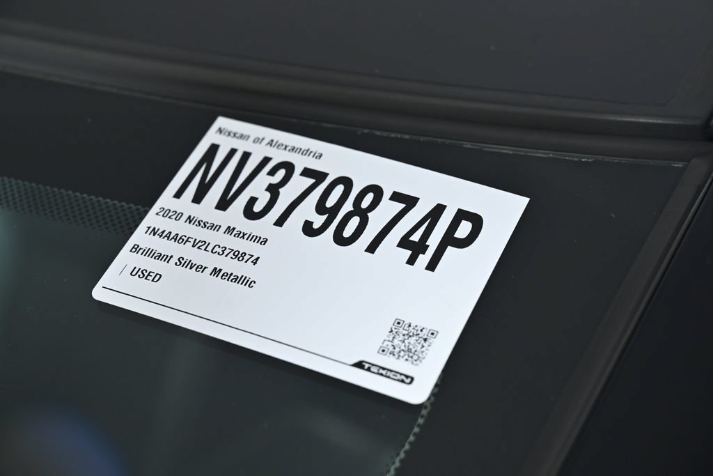 Certified 2020 Nissan Maxima Platinum w/ Sport Mat Group FWD image 35