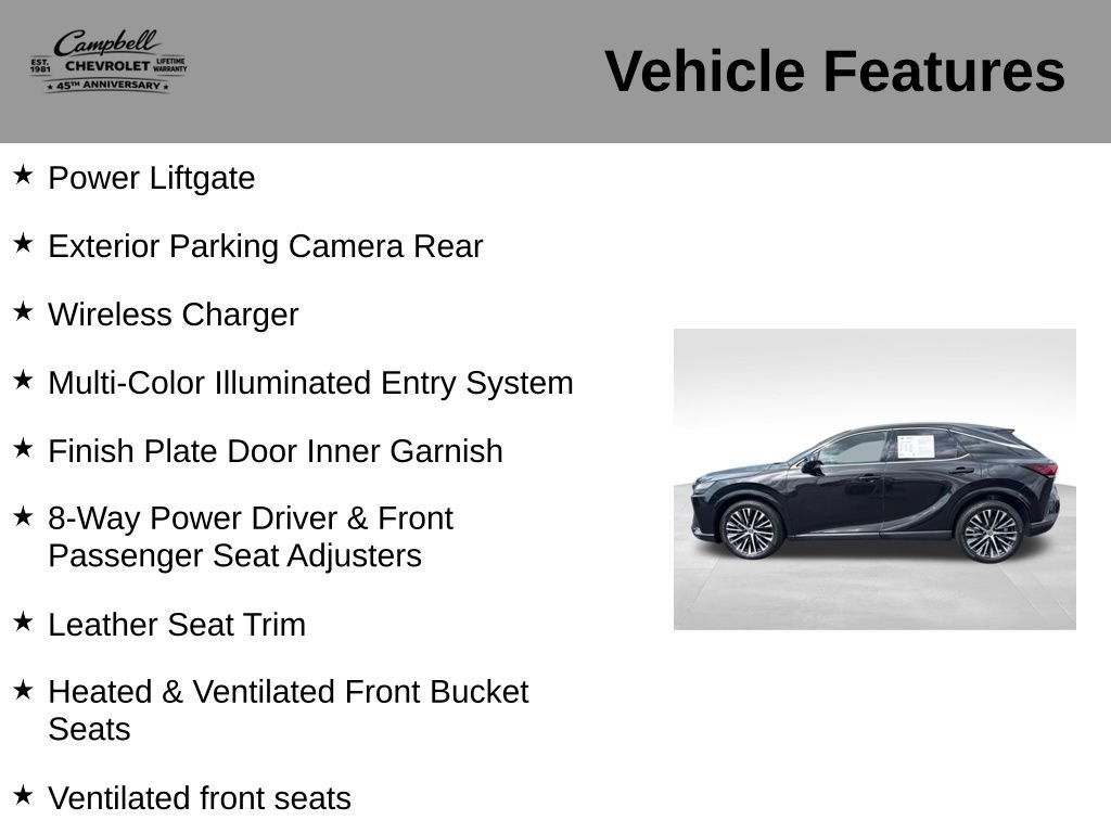 Used 2023 Lexus RX 350 Premium Plus w/ Cold Area Package AWD/4WD image 16