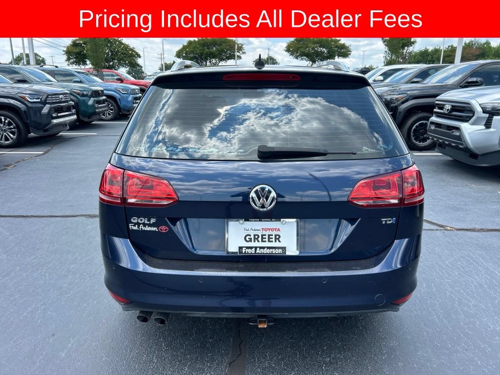 Used 2015 Volkswagen Golf TDI SEL w/ Lighting Package (SEL) FWD image 16