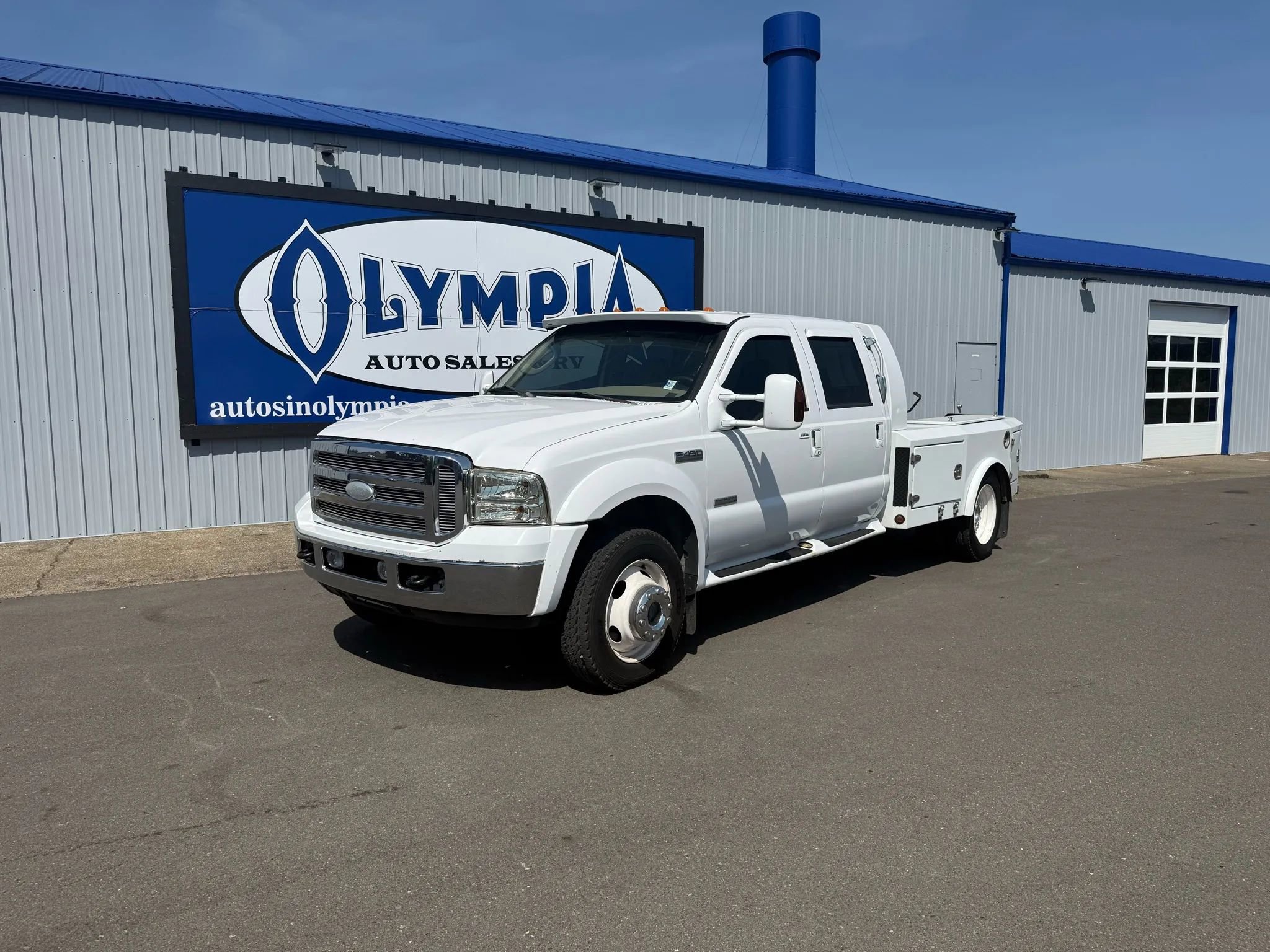 Used 2005 Ford F450 4x4 Crew Cab Super Duty