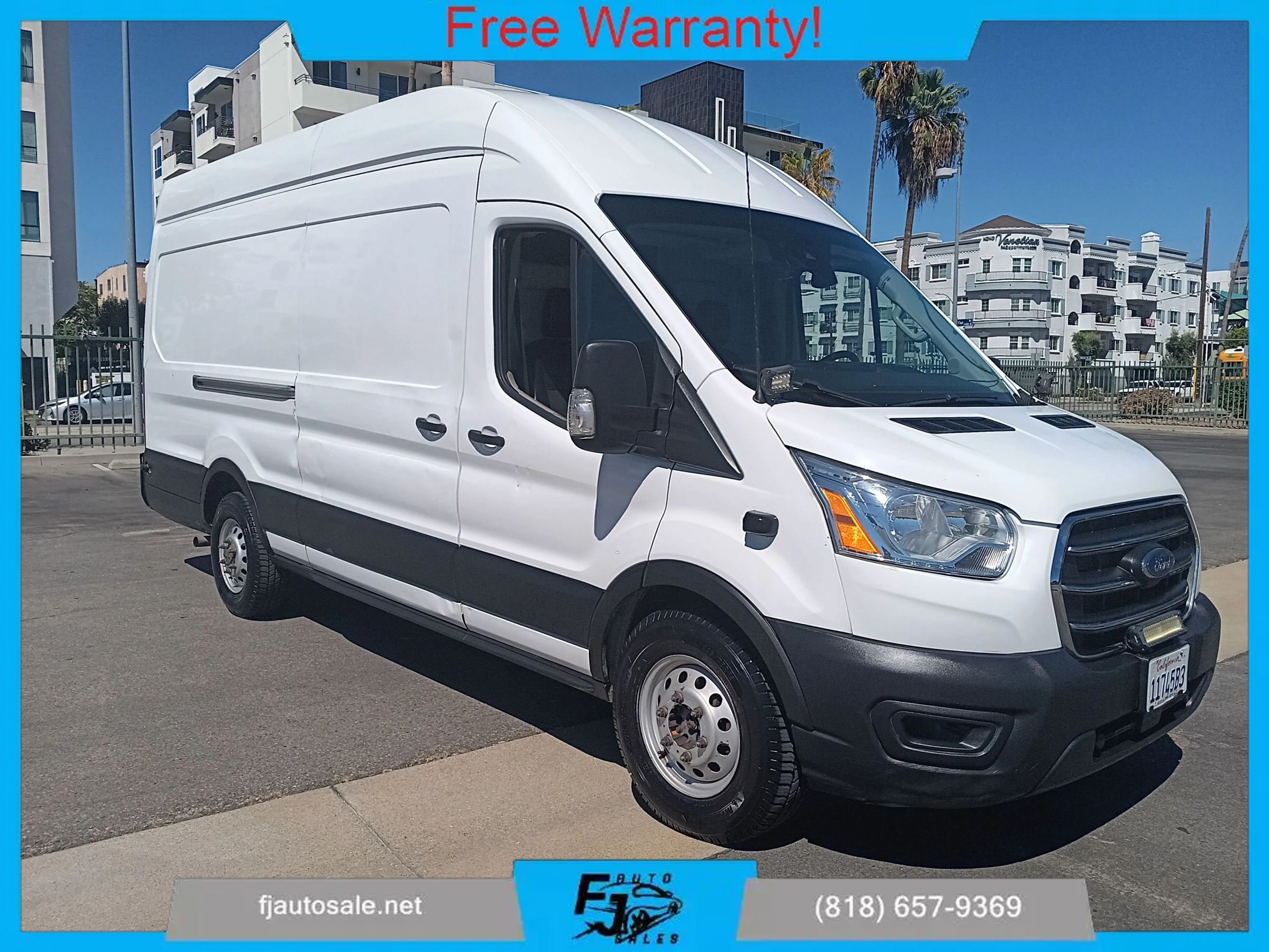 Used 2020 Ford Transit 350 148 High Roof Extended AWD w/ Load Area Protection Package image 1