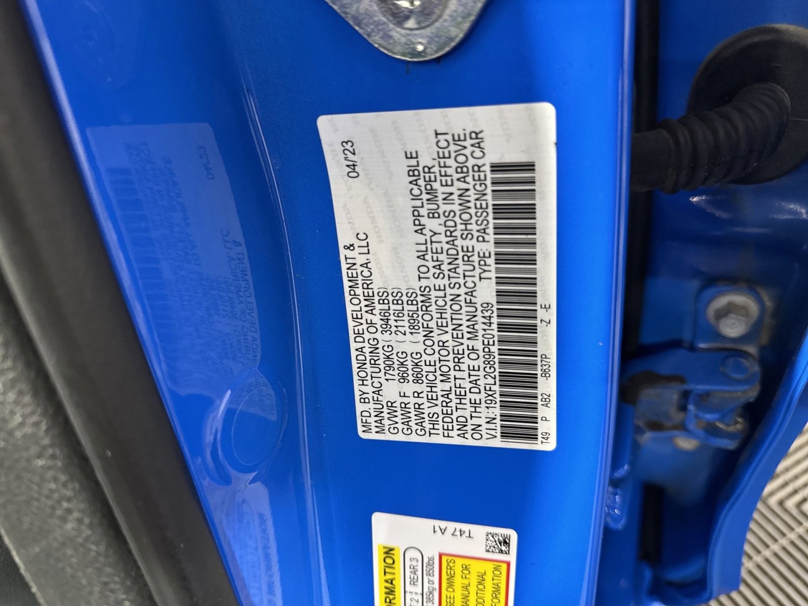 Used 2023 Honda Civic Sport image 27