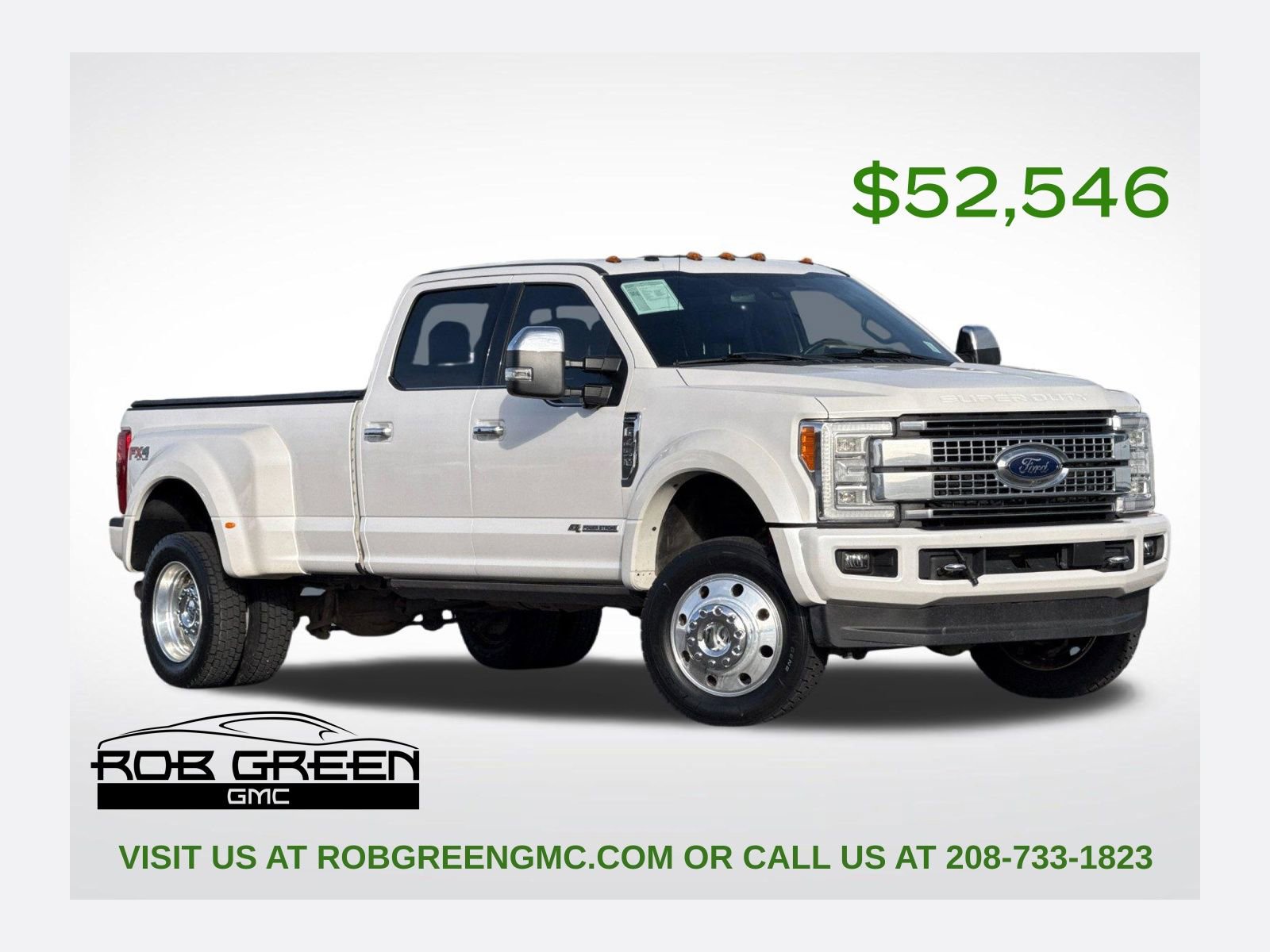 Used 2017 Ford F450 Platinum w/ Platinum Ultimate Package