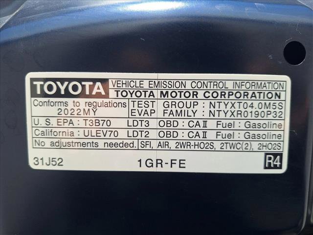 Certified 2022 Toyota 4Runner SR5 Premium w/ Moonroof Package image 22