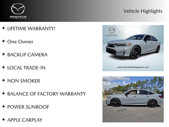 Used 2025 Honda Civic Sport image 2