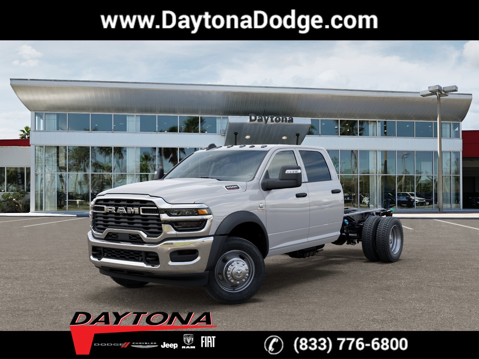 New 2026 RAM 5500 Tradesman w/ Chrome Appearance Group