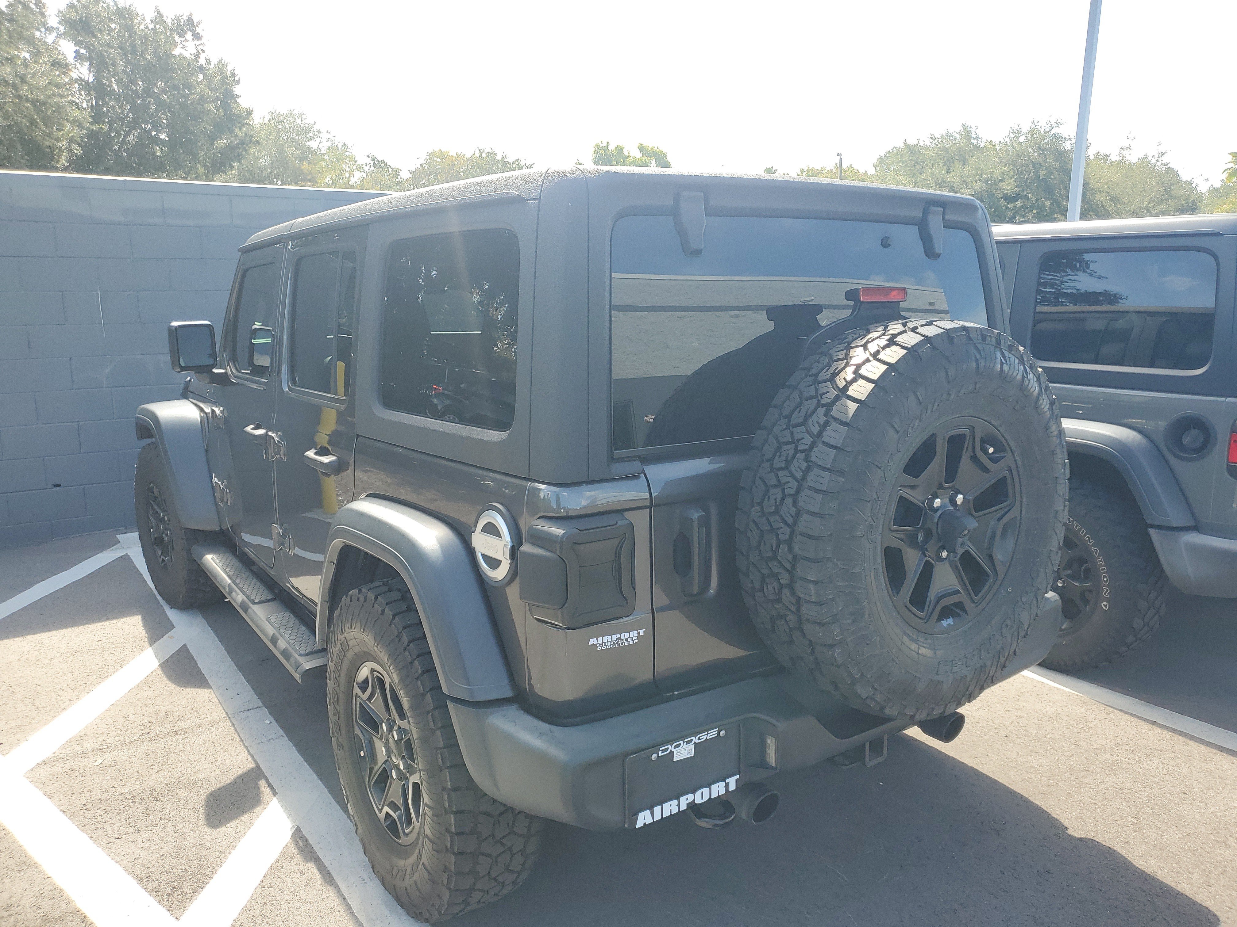 Used 2020 Jeep Wrangler Unlimited Sport S AWD/4WD image 4