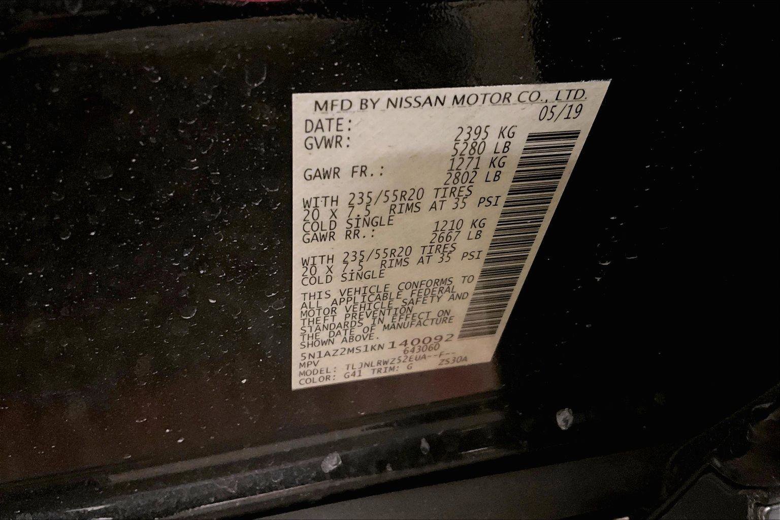 Used 2019 Nissan Murano SL w/ SL Technology Package image 33