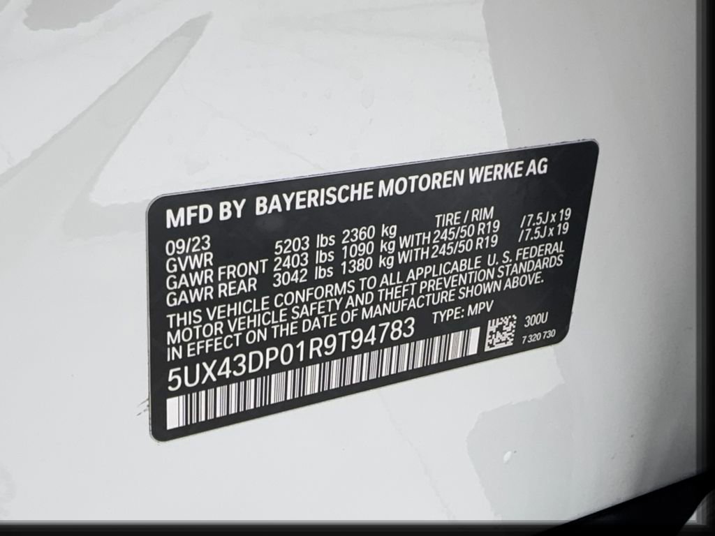Used 2024 BMW X3 sDrive30i w/ Convenience Package RWD image 53