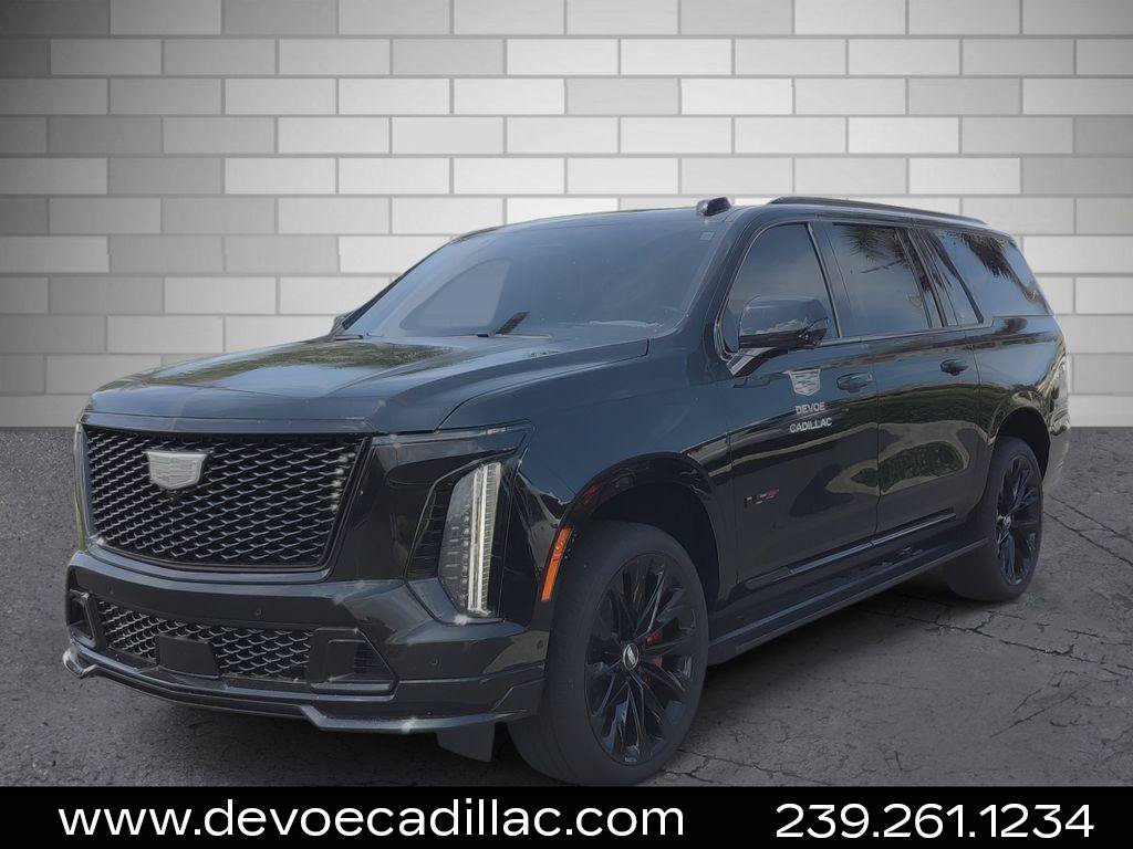 Certified 2025 Cadillac Escalade ESV V w/ LPO, ONYX Package