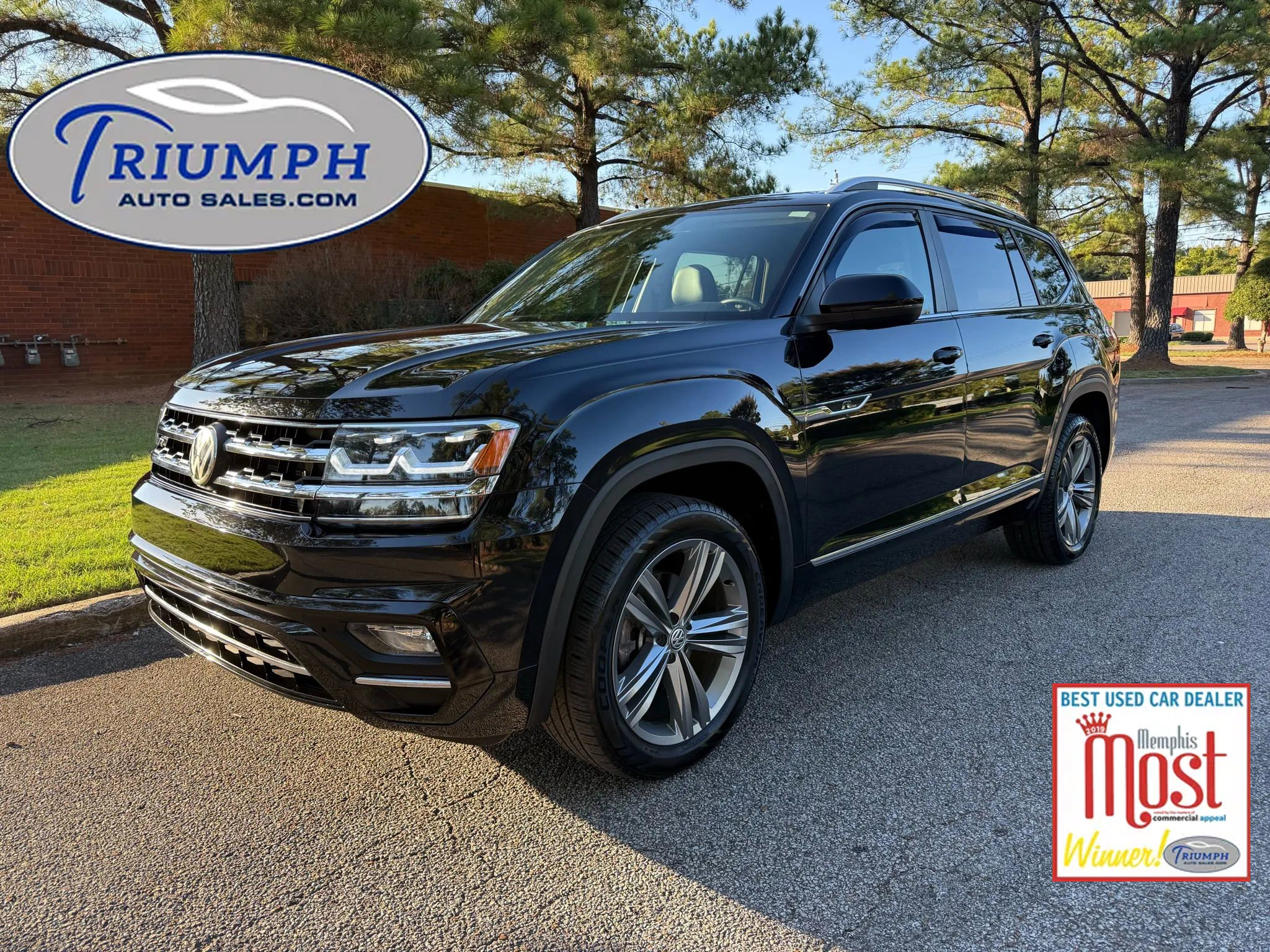 Used 2019 Volkswagen Atlas SE w/ Panoramic Sunroof Package image 1