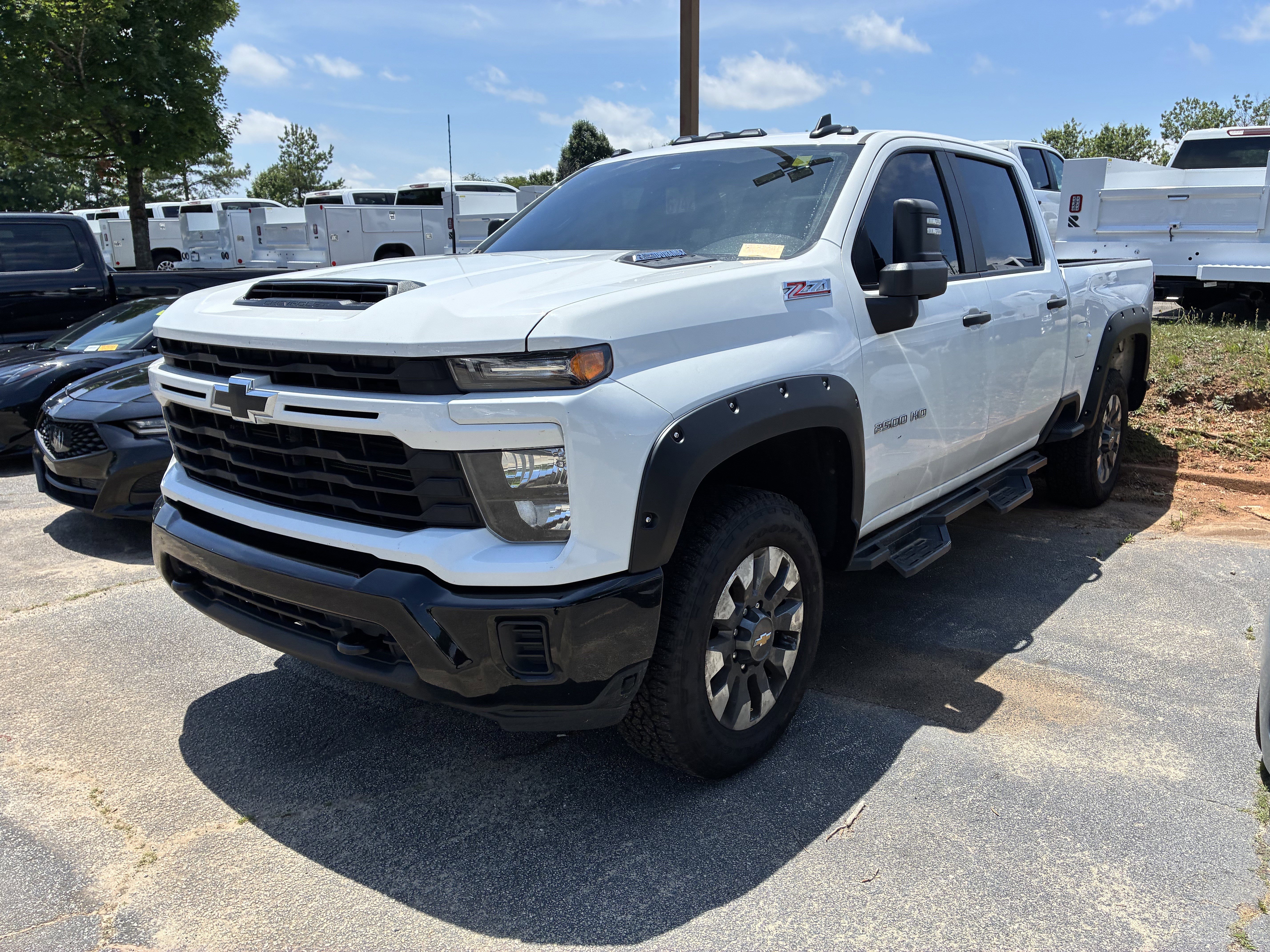 Used 2024 Chevrolet Silverado 2500 Custom w/ Custom Value Package AWD/4WD image 3
