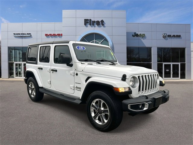 Used 2018 Jeep Wrangler Unlimited Sahara image 1