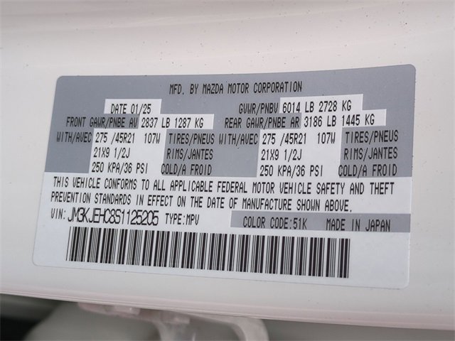 New 2025 MAZDA CX-70 3.3 Turbo S w/ Premium Plus image 25