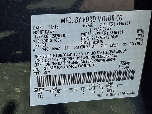 Used 2019 Ford Edge SEL w/ Equipment Group 201A AWD/4WD image 27