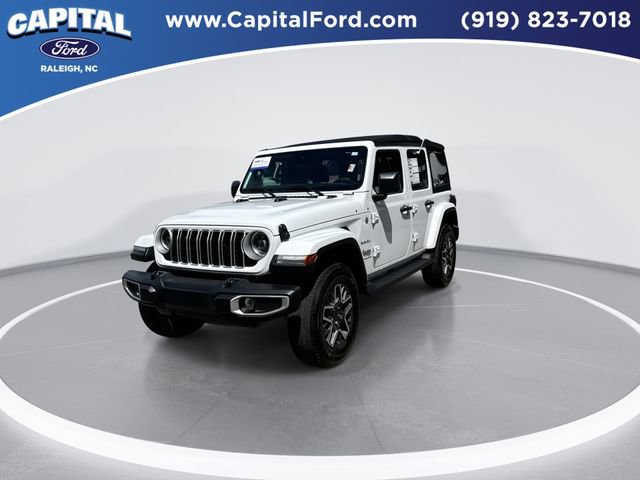 Used 2024 Jeep Wrangler Unlimited Sahara w/ Safety Group AWD/4WD image 4