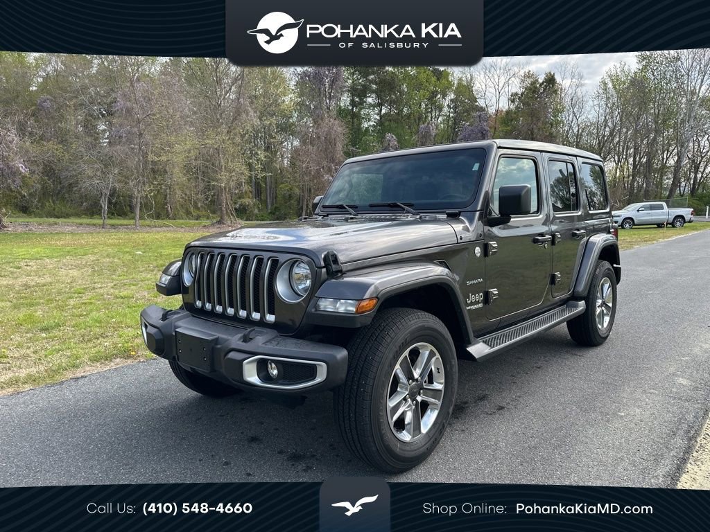 Used 2021 Jeep Wrangler Unlimited Sahara image 1